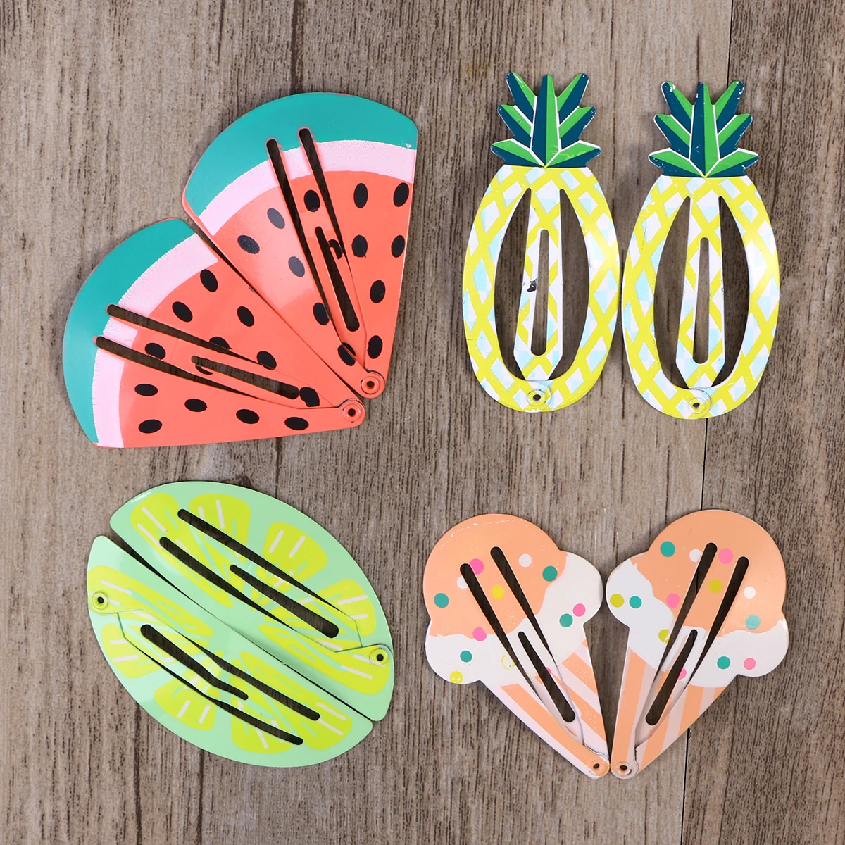 

Multi color Kids Hair Clips Girl Accessories Perfect for Bangs Ponytail Daily All Seasons Hairpins Barrettes Slides