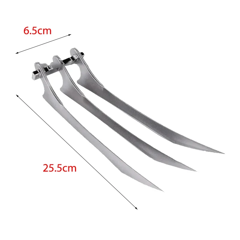 BEAST KINGDOM James Howlett Movie Cosplay Wolverine Plastic Claw Necklace James Howlett Halloween Carnival Party Prop for Ad@0Z*