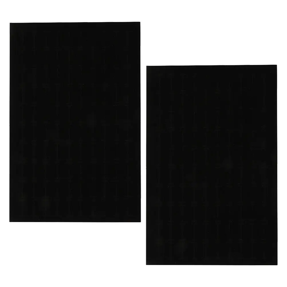 

2Pcs Stylish Jewelry Insert Sponge Pad for Ring Earring Display Tray Soft Scratch Resistant Organizer for Jewelry Box Storage