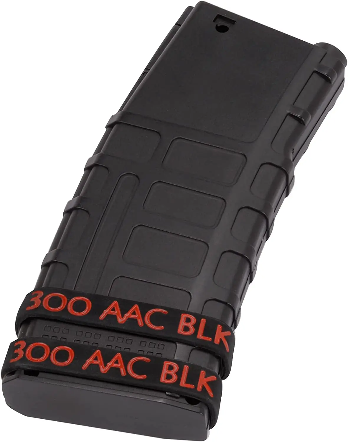 Ideagle-Bandas de marcado para revistas, paquete de 10 unidades de 300 AAC BLK 300X35mm, 7,62