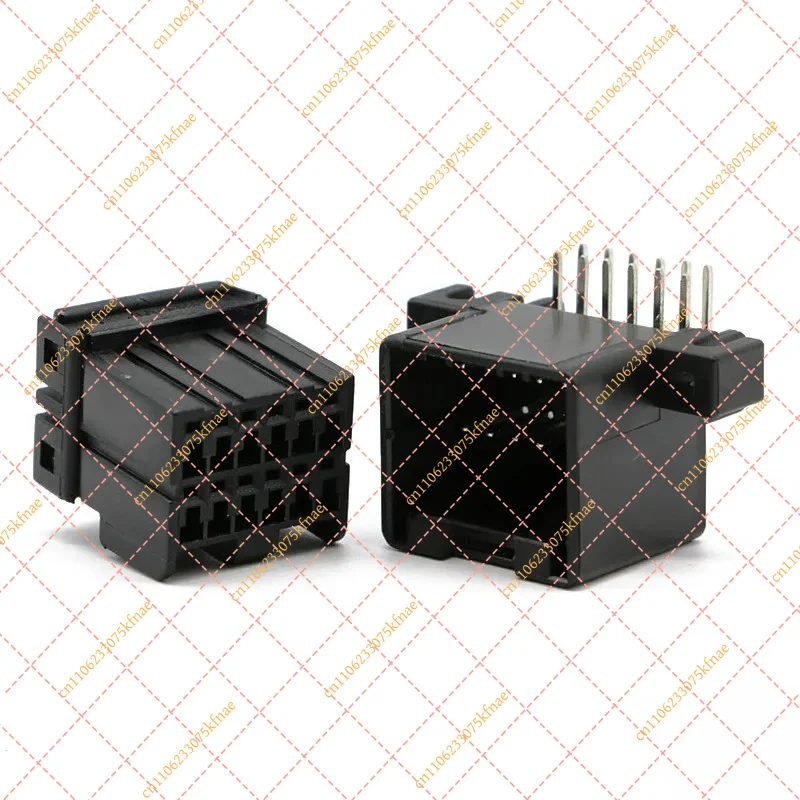 AMP Style 12-Way Auto Plug - 174051-2 & DJ7121-1.2 Waterproof Connector Shell for Power Window and Door Lock Systems