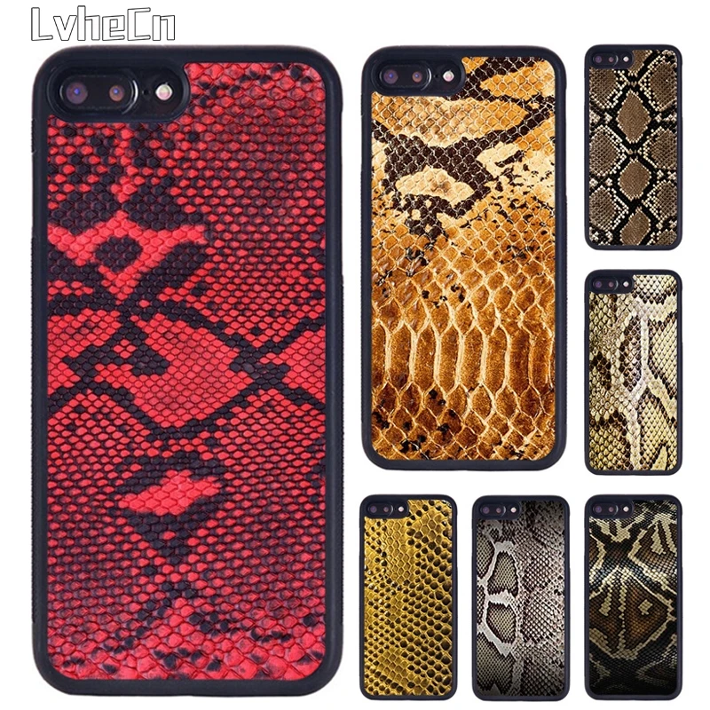 Cobra Python Snake Skin Phone Case For iPhone 14 15 16 13 12 Mini Max Cover For Apple 11 Pro Max 6S 8 7 Plus SE2020