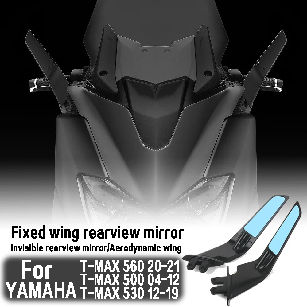 

For YAMAHA T-MAX 560 2020 2021 TMAX 500 2004-2012 T-MAX530 2012-2019 Motorcycles Wind Wing Adjustable Rotating Rearview Mirror