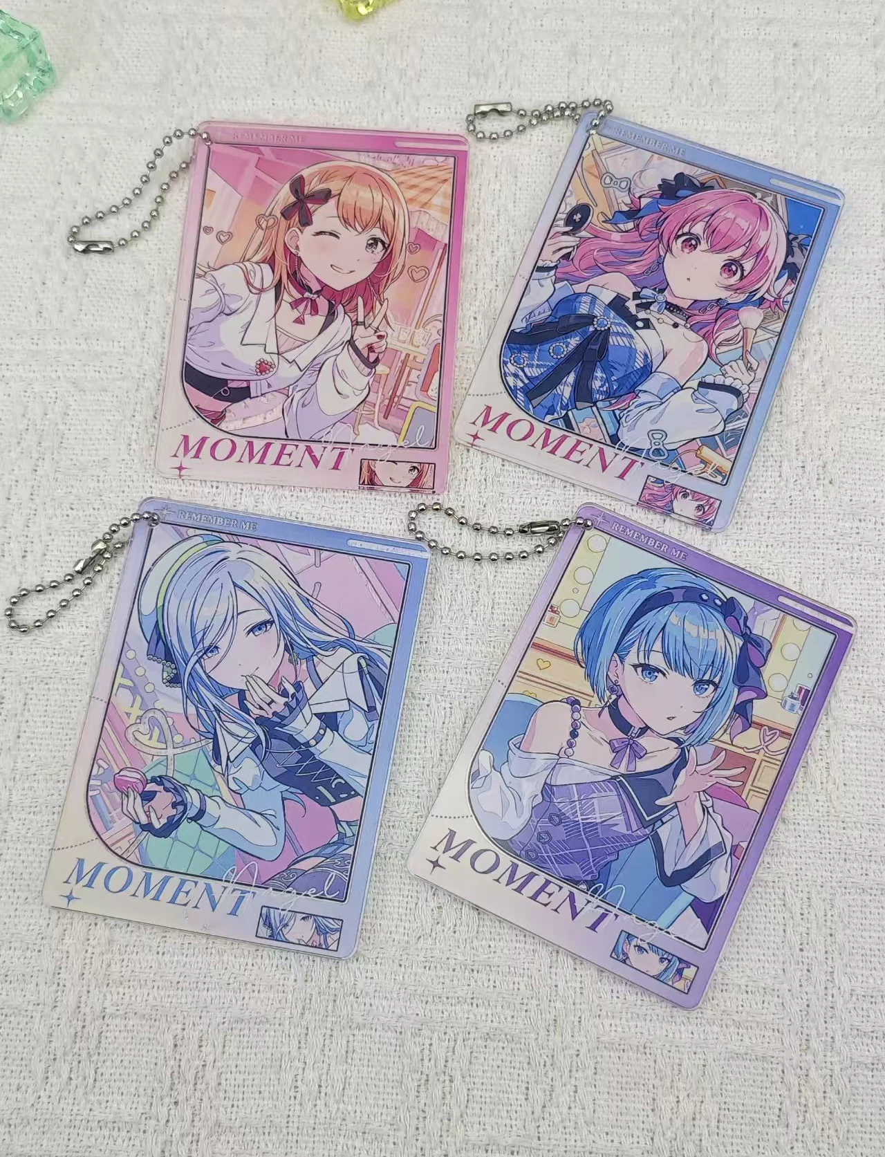 Project Sekai Anime Polaroid-Fotokarten-Set, süße Lomo-Karten mit Spielcharakteren, sammelbare Mini-Fotodrucke.