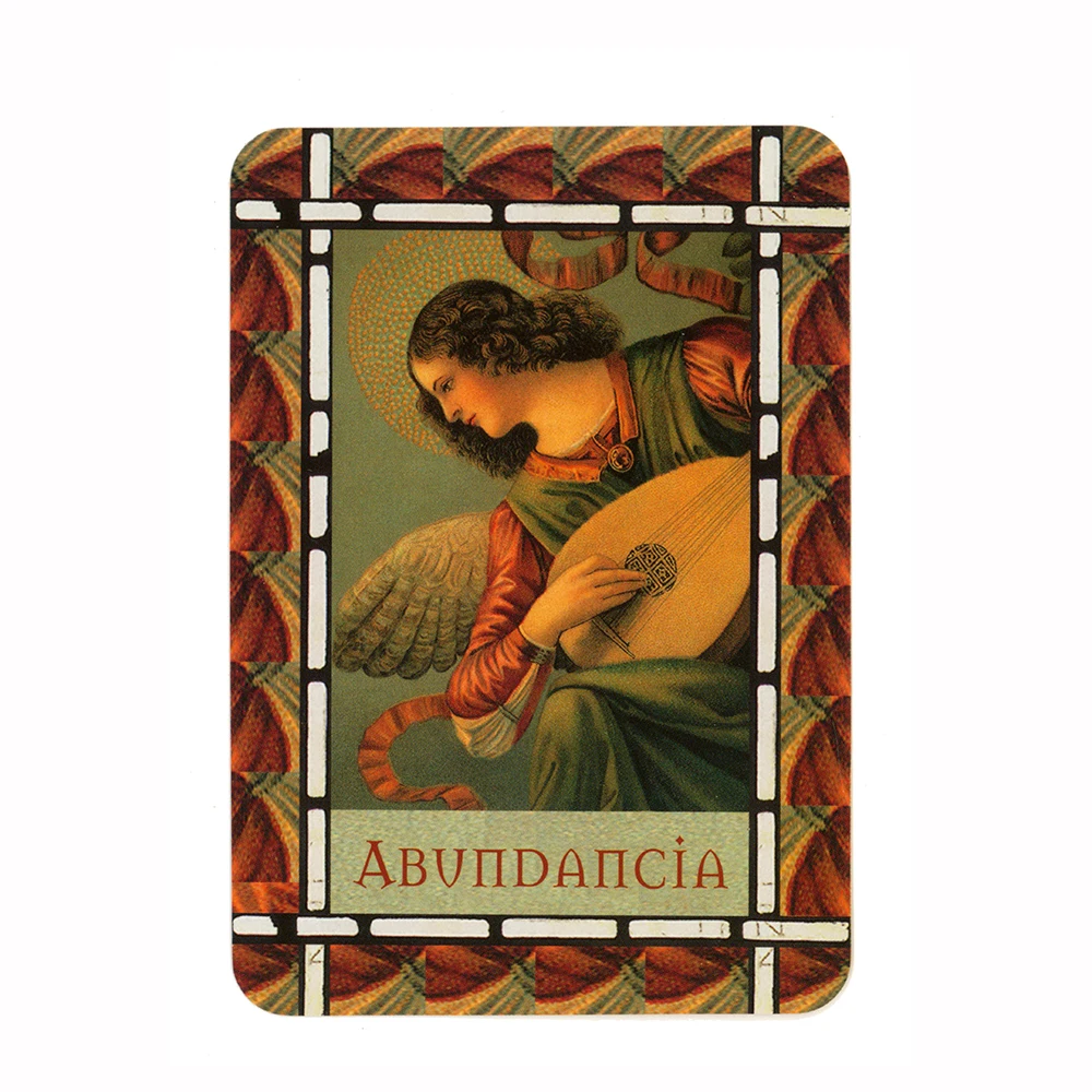Español Idioma. Cartas Oráculo con Significado en las Cartas y Consejos de Ángeles