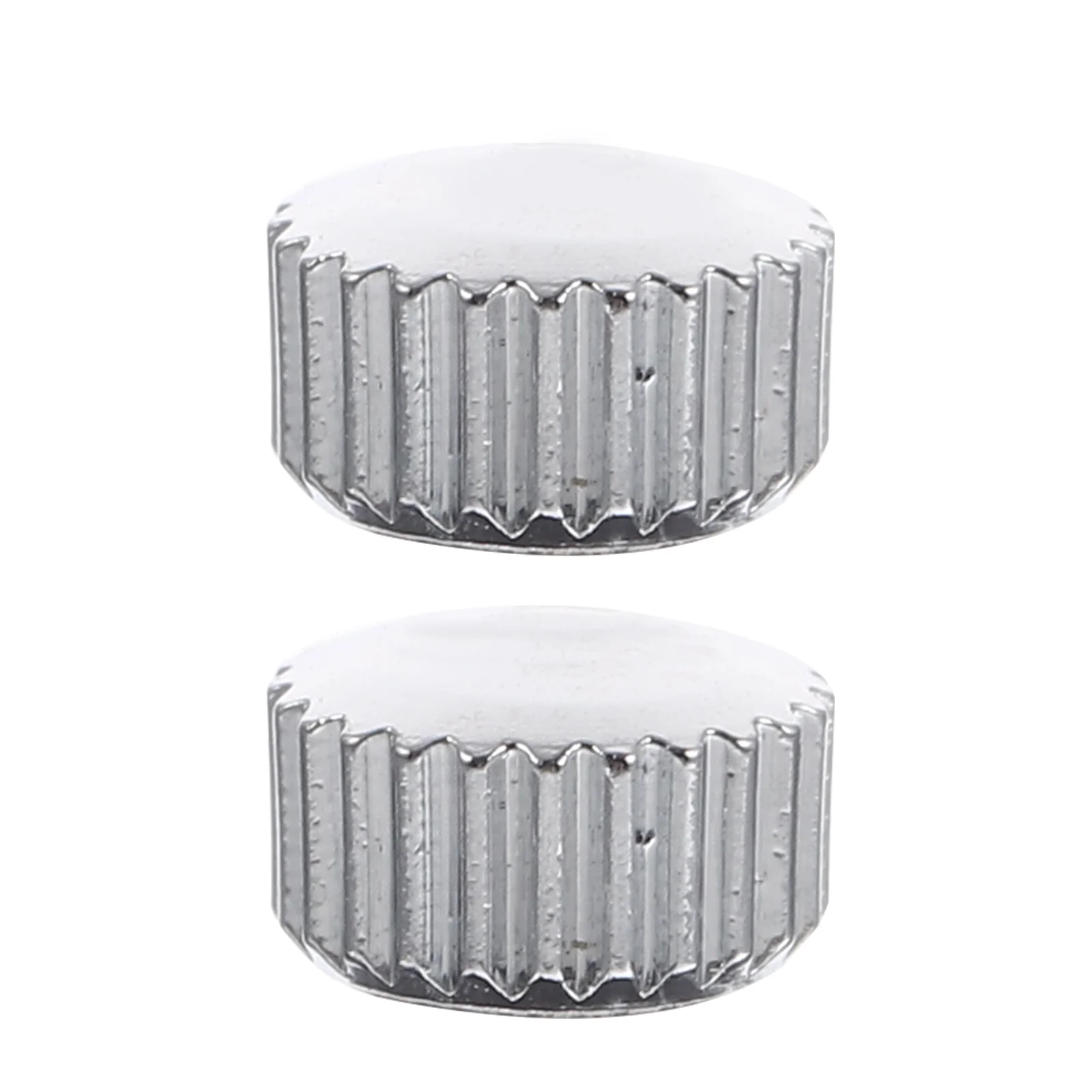

2Pcs Watch Stainless Steel Watch Crowns Replacements Repair Parts Replaceable Small Tools Watchmakers Accessories