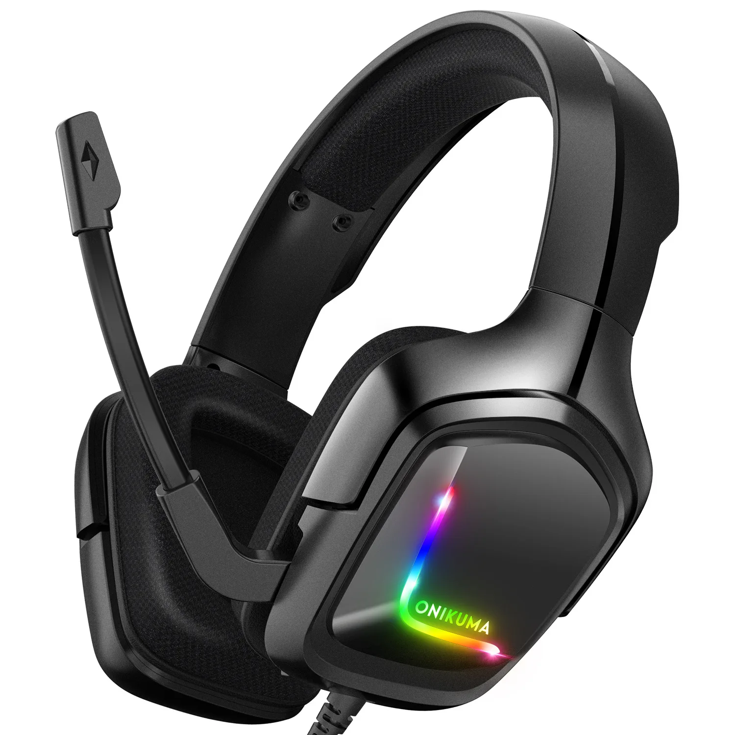 Cross-Border Hot Onikuma K20 Headset Computer Gaming Headset Colorful Light PS4 E-Sports PUBG Headset