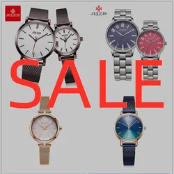 Sale Discount Julius Women's Watch Japan Quartz Stainless Steel Girl's Hours Fashion Clock Gift No Box