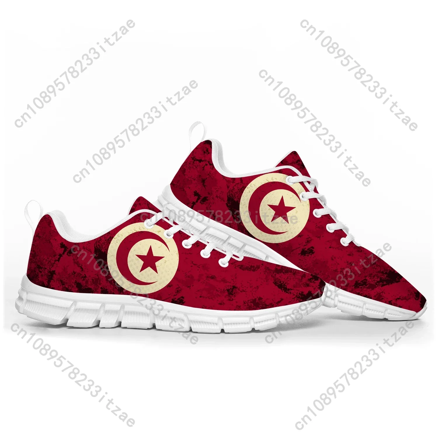 Tunisian Flag Sports Shoes Mens Womens Teenager Kids Children Sneakers Tunisia Casual Custom High Quality Couple Shoes