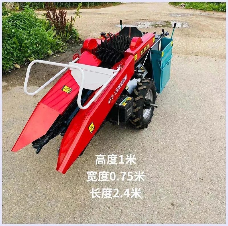 Potente mietitrice di mais Diesel