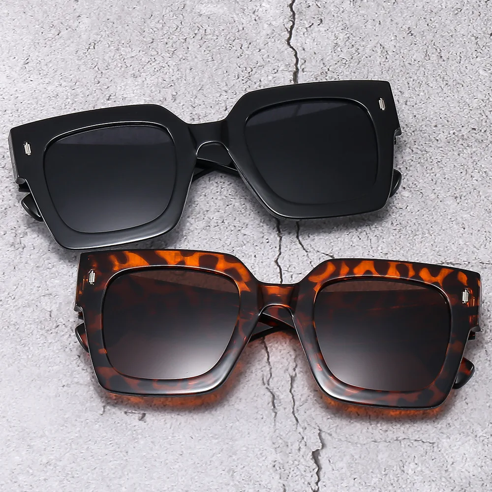 

Fashion Oversized Sunglasses for Women Face Slimming UV400 Protection Luxury Beach Holiday Trendy Girls Sun Shades