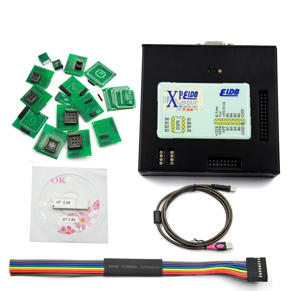 Обновленная версия программатора ECU Xprog 5.84 X-PROG Box V5.84 2021, версия инструмента для программирования ECU 5,55 XPROG-M V5.84