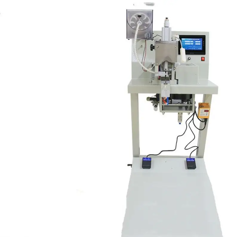 New Sequin Embroidery Bead Centering Needle Machine For Clothes Automatic White Riveting Machine