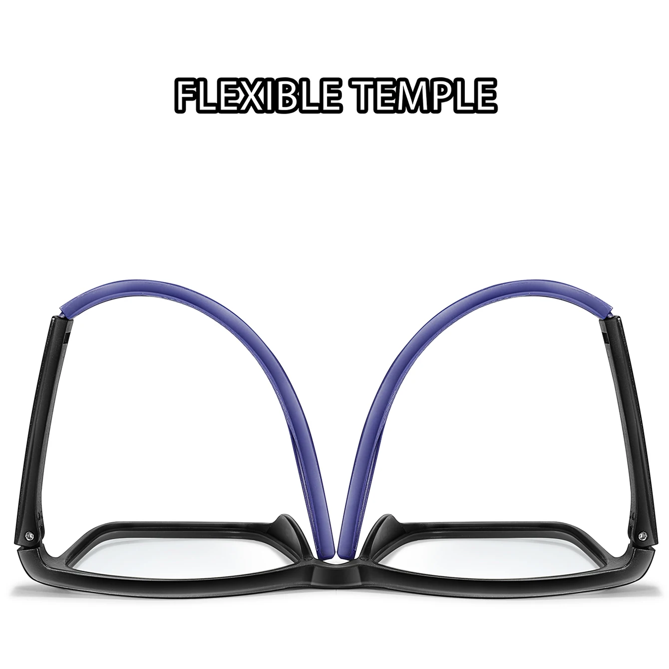 3 paires de lunettes de lecture photochromiques classiques carrées pour presbyte, Anti-lumière bleue
