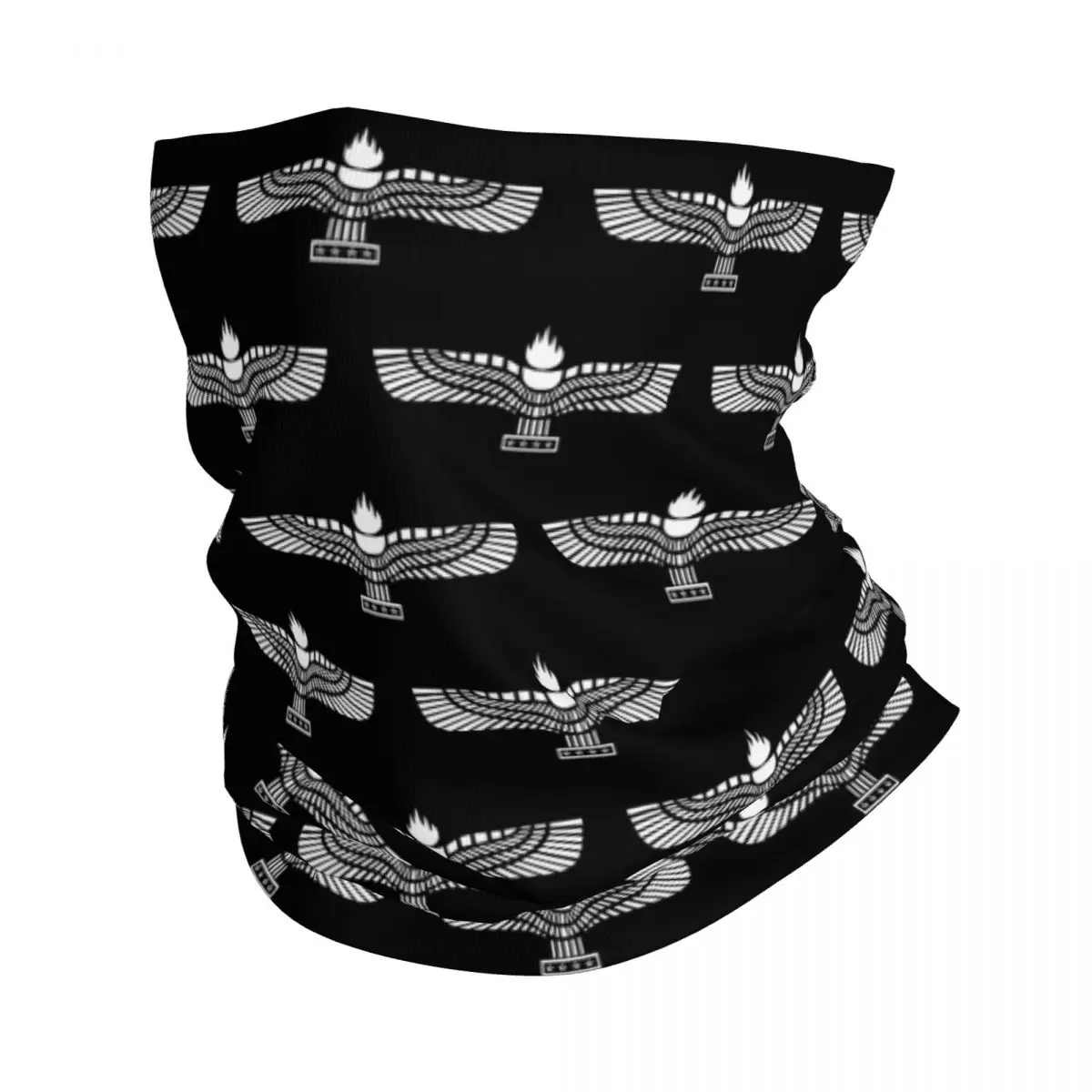 Aramean Syriac Flag Bandana Winter Neck Warmer Men Windproof Wrap Face Scarf for Ski Gaiter Headband