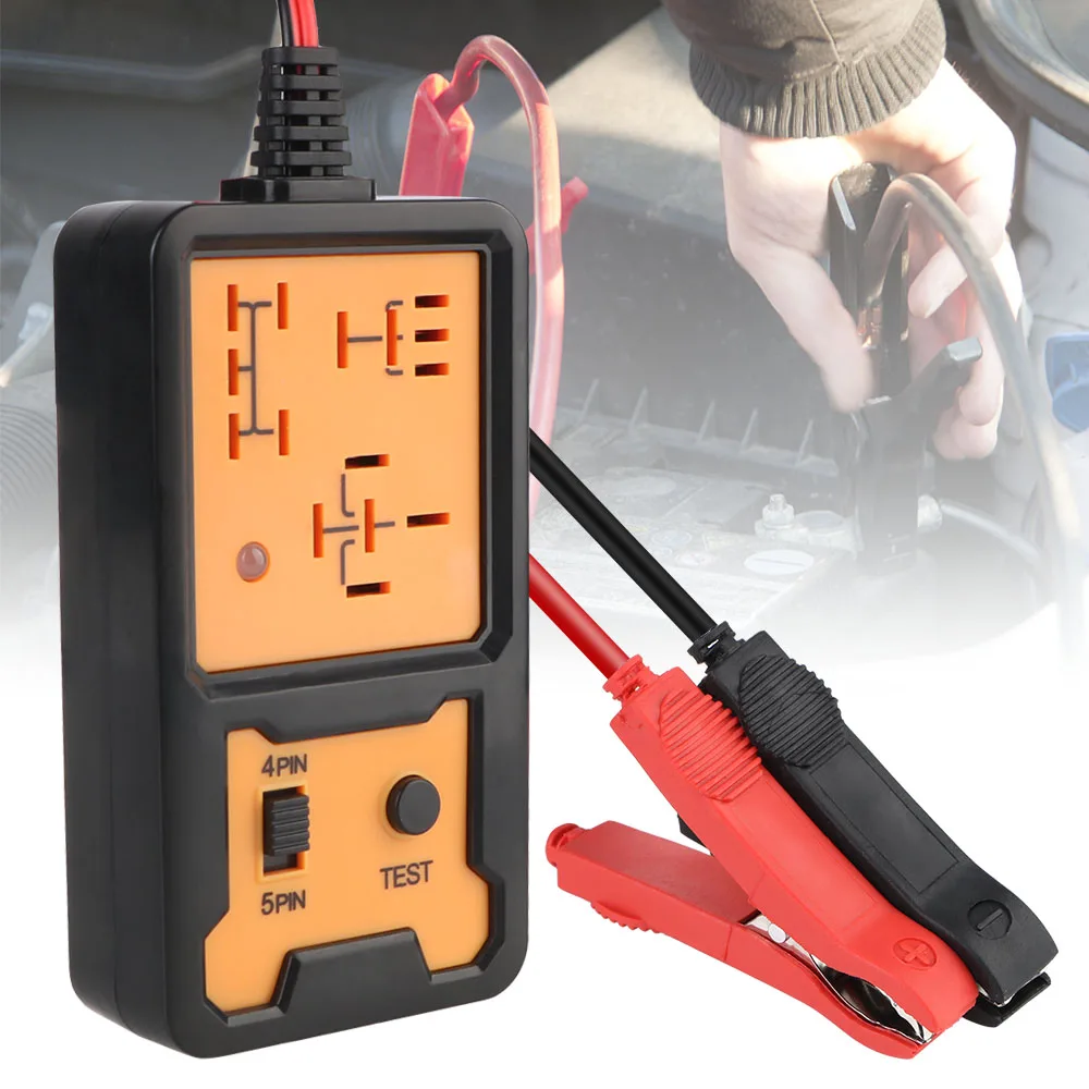 

Тестер автомобильного аккумулятора, тестер автомобильного реле, тестер напряжения, универсальный светодиодный индикатор 12 В