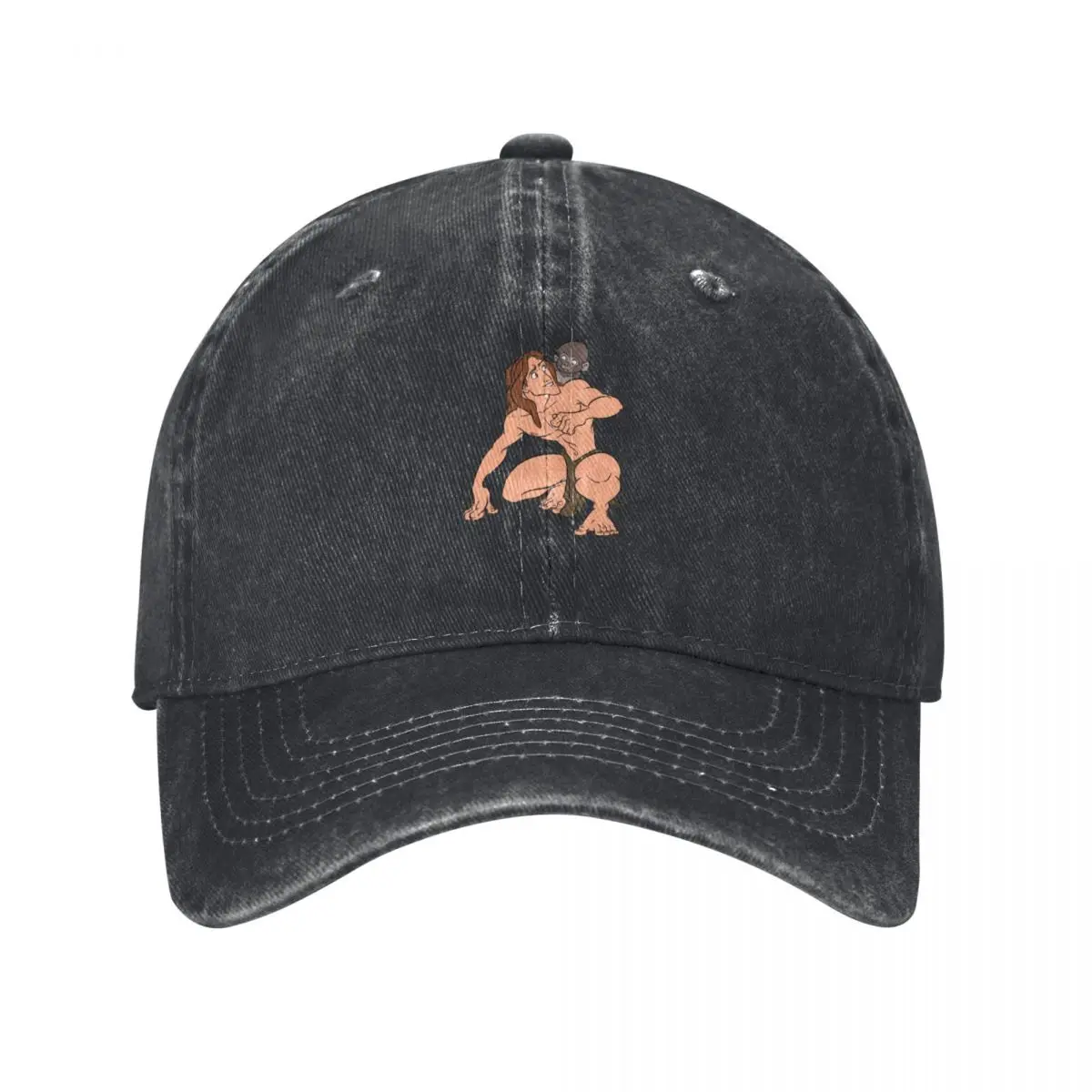 Tarzan cultivé, Tárzán, Tárzán Chibi Funny Baseball Cap Snap Back Hat Dropshipping Luxury Brand Visor Woman Hats Men's