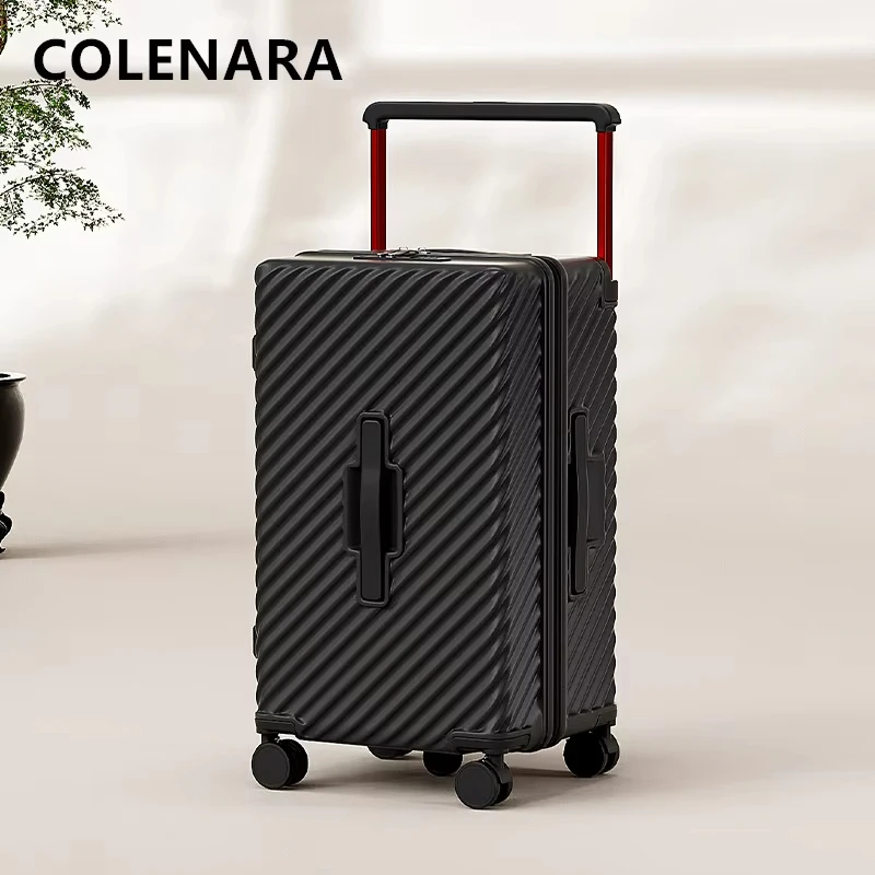 COLENARA-Valise à Roulettes Multifonctionnelle, Valise d'Embarquement PC, Grande Capacité, 20 ", 22", 24 ", 26", 28 ", 30"