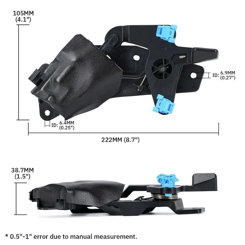 

1*PCS GC3Z9943170E GC3Z-9943170-E Car Rear Tailgate Trunk Tailgate Lock Actuator Motor for F150 F250 F350 Car Accessories