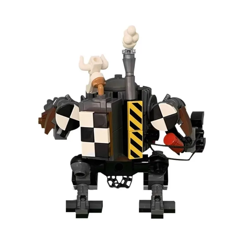 Ensemble de construction Walker Mecha en conserve 196 pièces, Kit de modèle de combat de science-fiction pour adultes, cadeau de collection