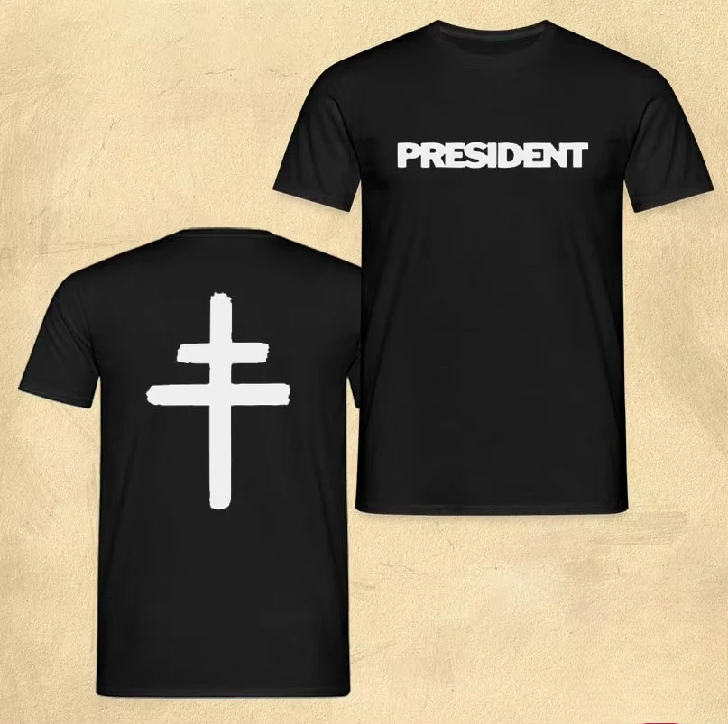 President Band Official Logo – Classic Music Merch T-Shirt Men and Women T Shirt High-quality Summer Y2K Streetwear Top