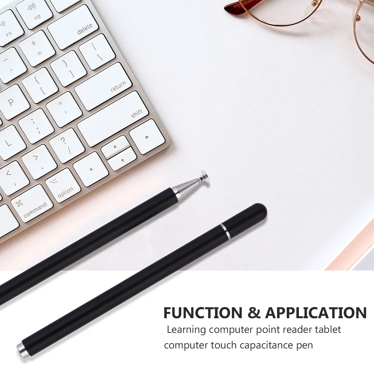 

1pc Stylus Pen For Touch Screen Durable Capacitive Point Reading Machine Compatible With All Tablets Phones Compact Easy Carry