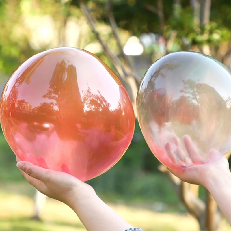 2024 New Blowing Bubble for Plastic Bubbles Balloon Bubble Toy Toddler Outdoor Toy DIY Craft for Girls, Boys, Kids, Adults