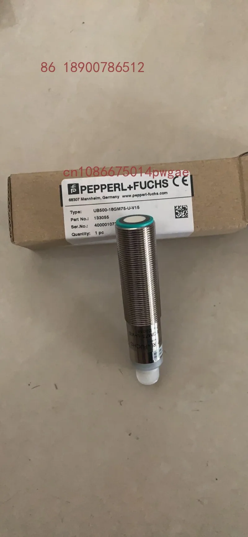 Sell a full range of Pepperl + Fuchs ultrasonic sensors UB300UB500UB1000-18GM75-U-V15 a large number of spot genuine products