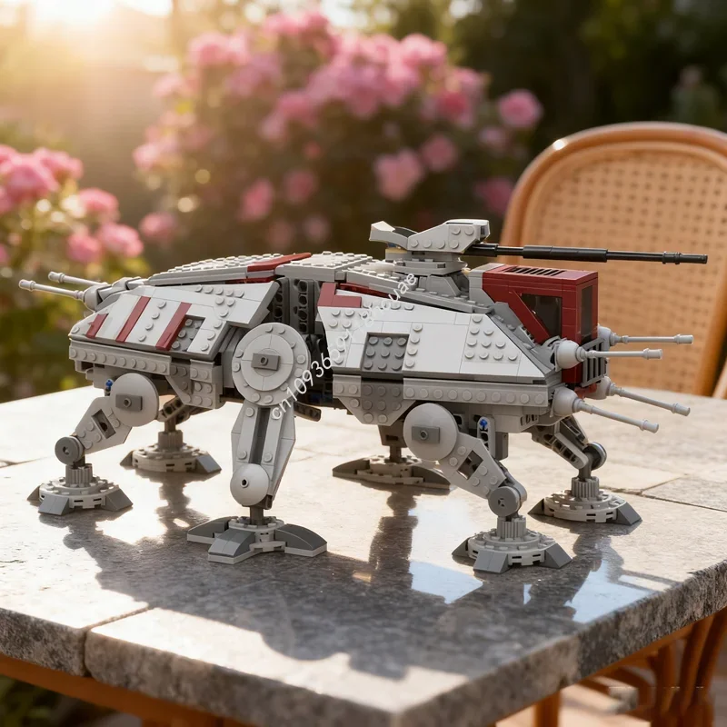

935 шт. MOC TE Clone Wars Star Battle UCSed Модель Строительные блоки Рождественские подарки Архитектурная игрушка Сборка DIY Творческий день рождения
