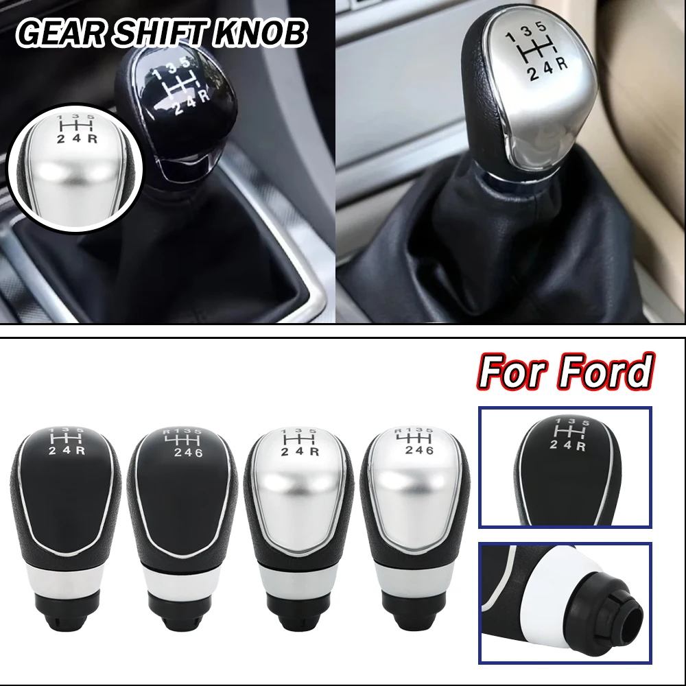 لفورد MK7 2008-2013 التركيز MK2 FL 208-2013 C- ماكس الداخلية 5/6 سرعة مقبض ناقل حركة السيارة عصا رئيس رافعة مقبض قطع غيار السيارات