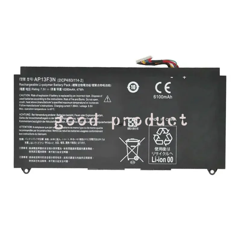 AP13F3N Laptop Battery for Acer Aspire S7 S7-391-6822 S7-392-9460 S7-392-5401 S7-392-9890 S7-392-6411 S7-392-9890