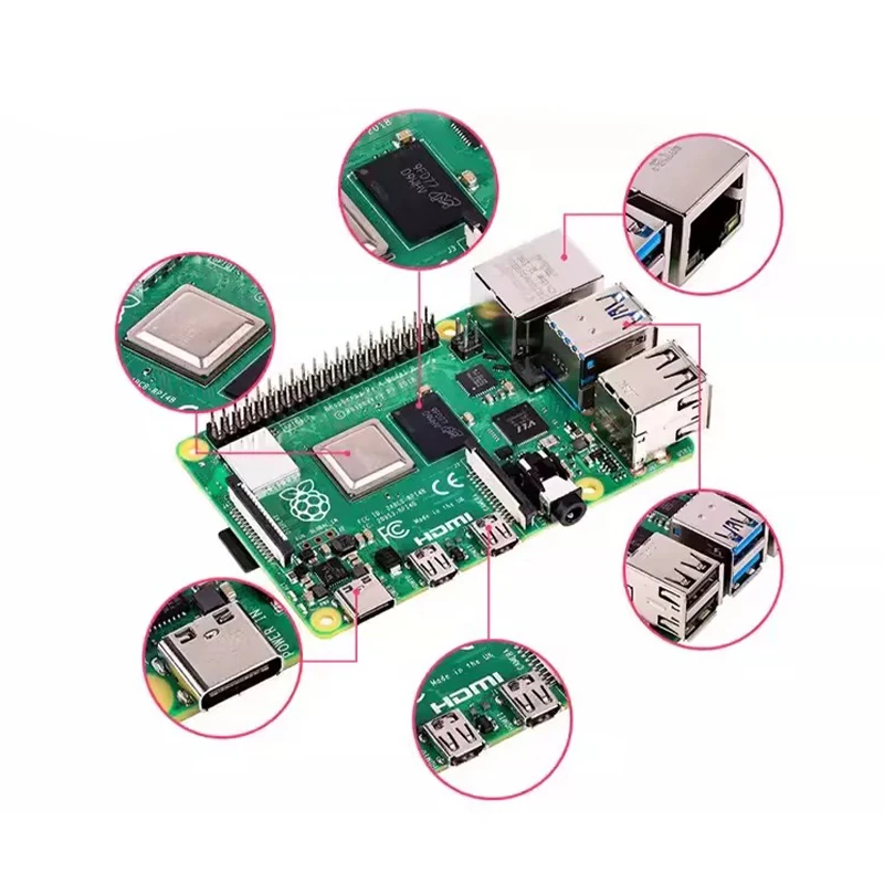 Original Raspberry Pi 4 Model B 3GB RAM PI4B 3GB
