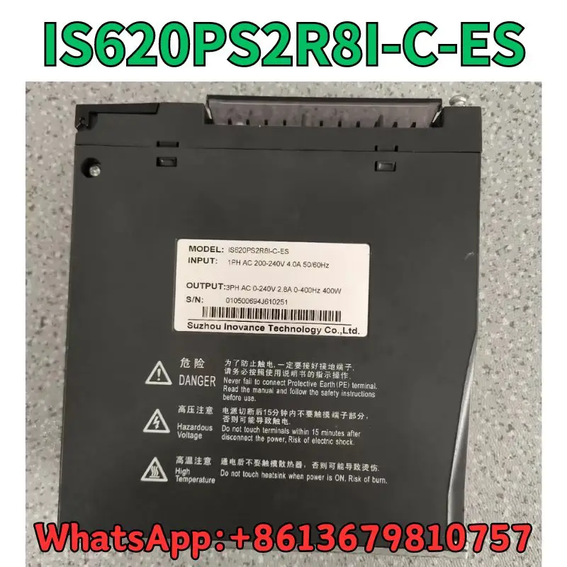 Utilisé Drive IS620PS2R8I-C-ES test OK Expédition Rapide