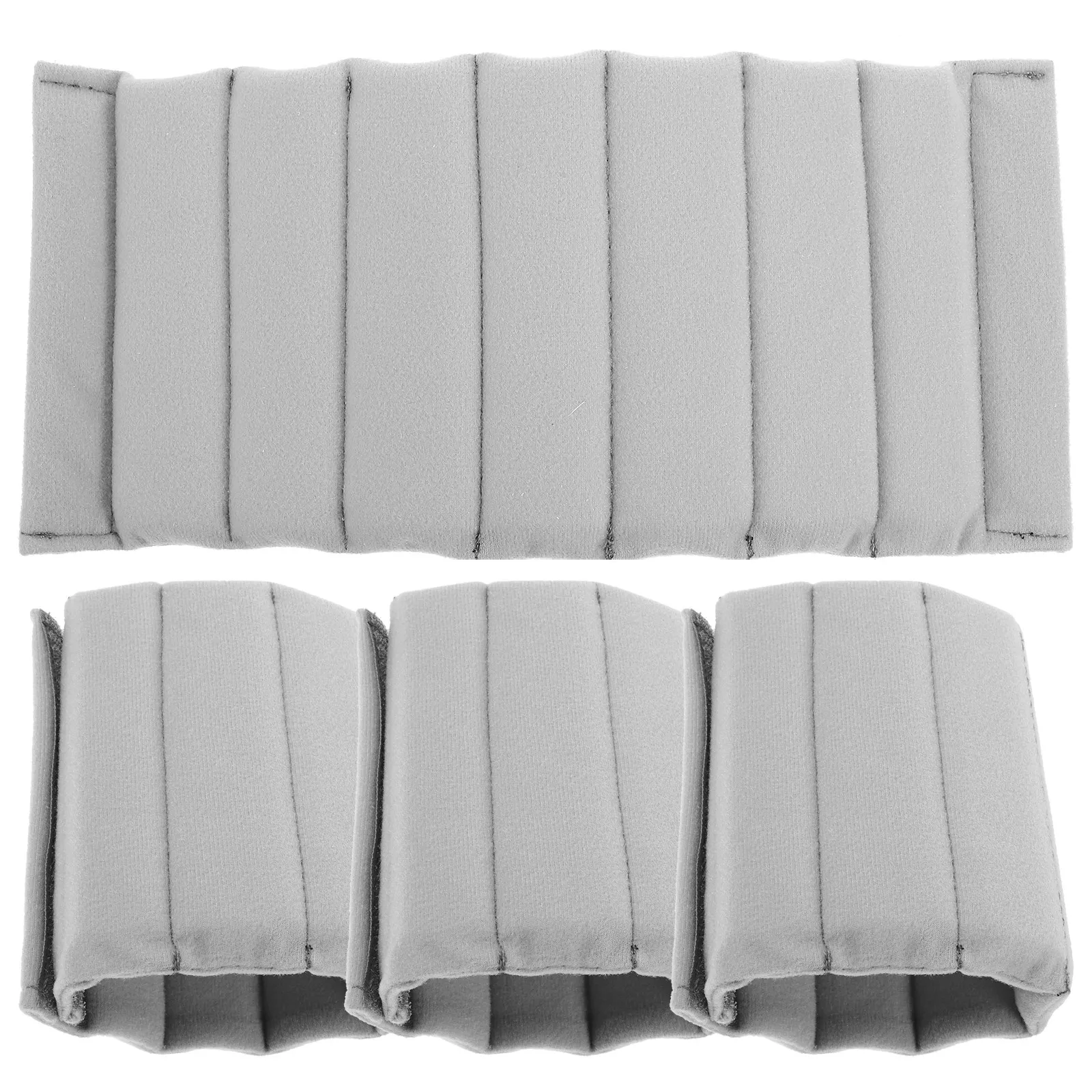 4Pcs Camera Bag Separator Pad Shockproof Padded Insert Organizer for Dslr Mirrorless Lenses Universal Fit Travel Photography Use