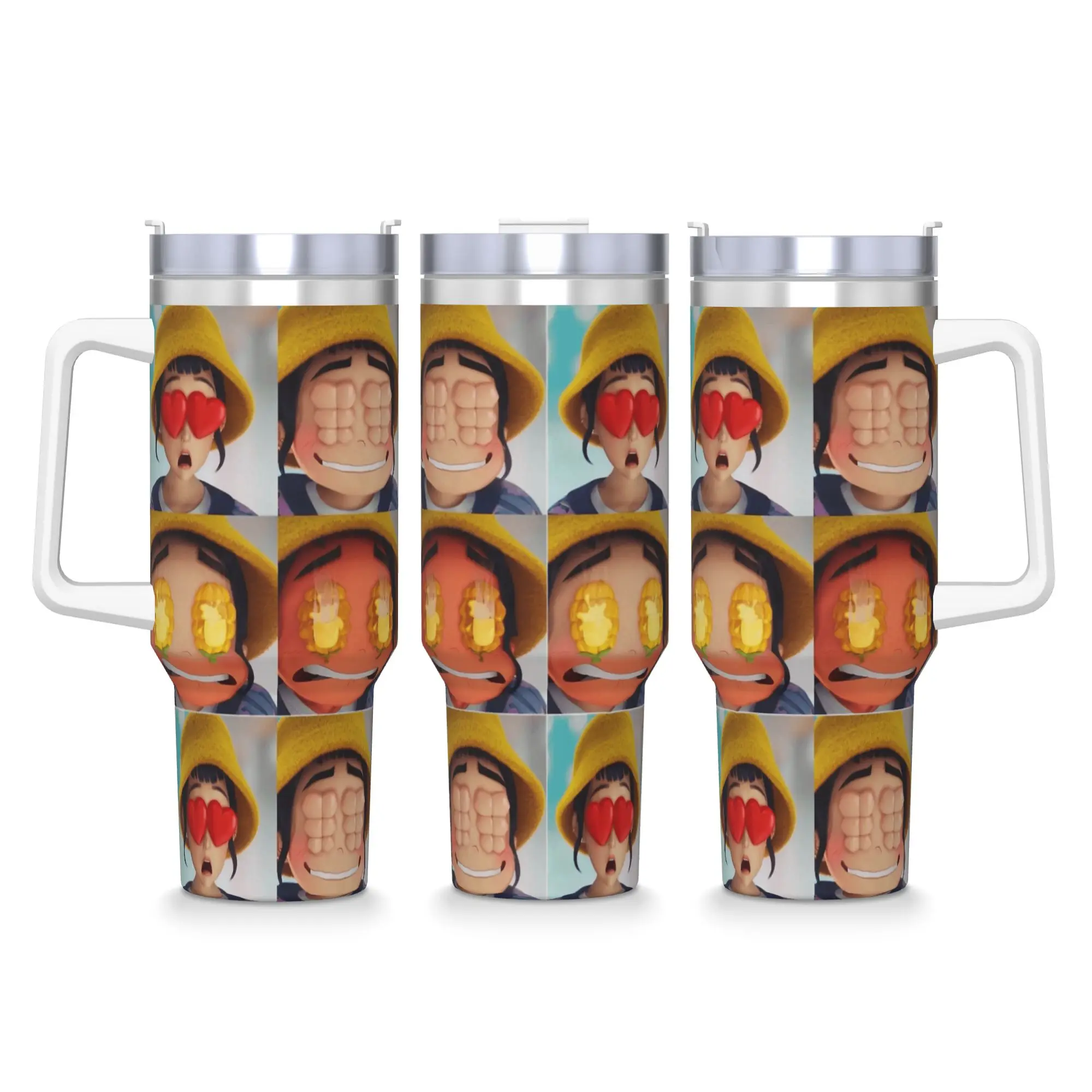 

Zoey HUNTRIX Стакан Kpop Охотники на демонов Горячие напитки Бутылка для воды Изолированные термочашки из нержавеющей стали Пользовательские дорожные кружки Чашка