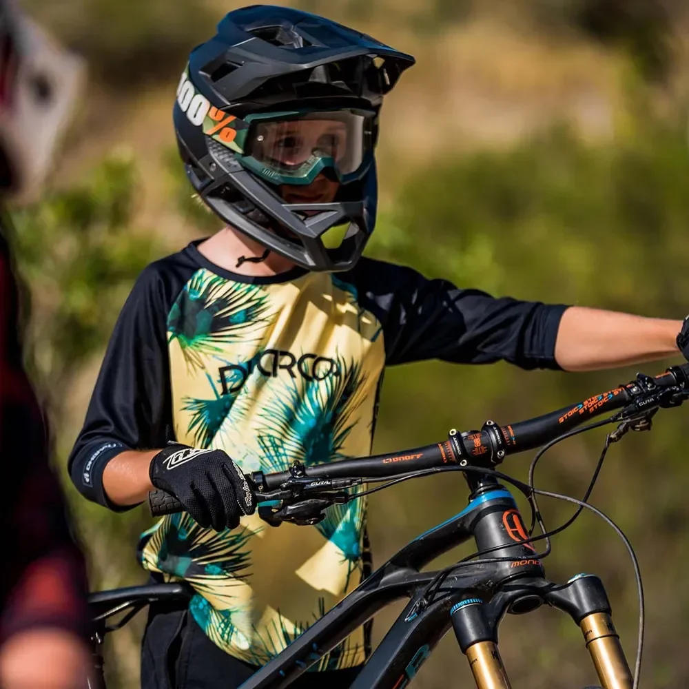 Youth Mtb Jerseys Stealth Gravity Jersey Kids Moutain Bike Jersey Dh Racing Fun Graphic Off-road