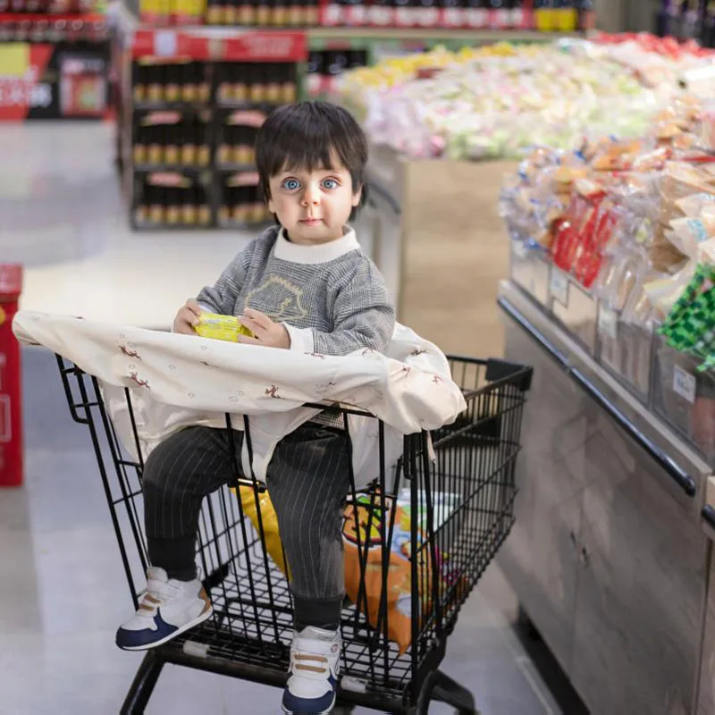 Baby dining chair cover, cushion cover, protective cushion cloth cover, supermarket shopping cart cover