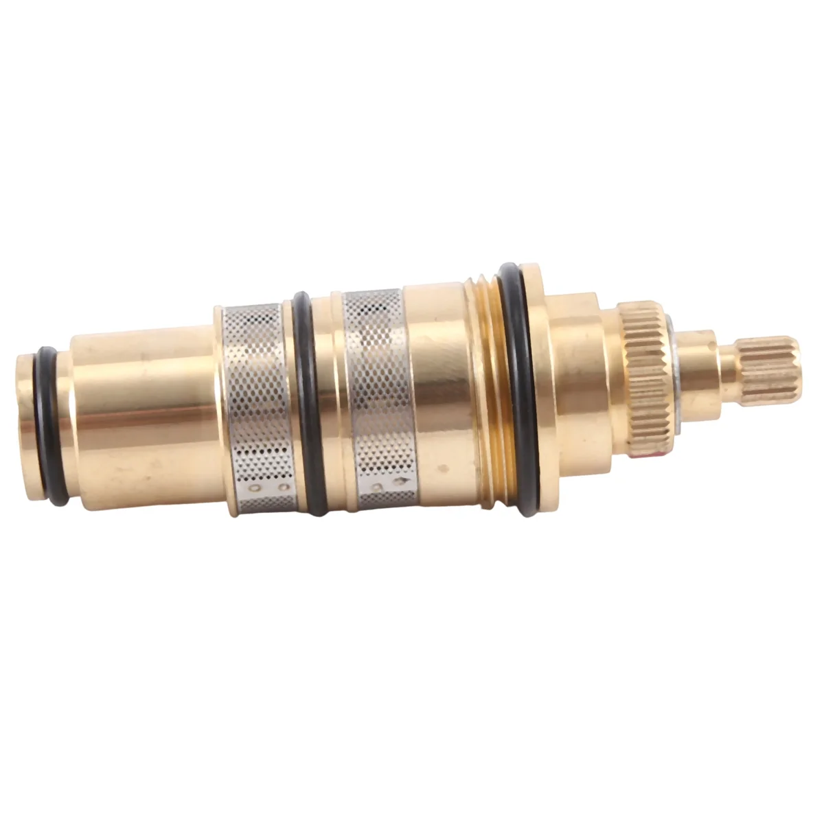 Brass Replacement Thermostatic Valve Spool Faucet Mixer Tap Shower Mixer Valve Tap Shower Mixing Valve Repair Kit