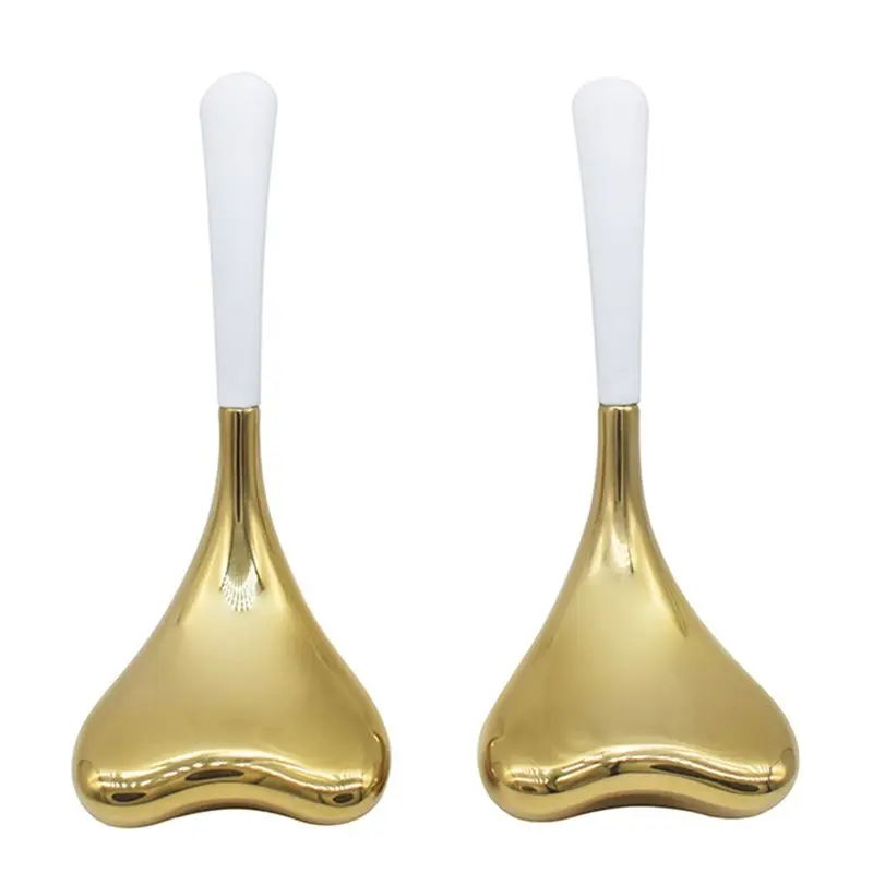 

YCOC-Ice Globes For Face 2PCS Luxury Rose Gold Cryo Sticks Face Roller Cold & Heat Relief Beauty Facial Massage Tools