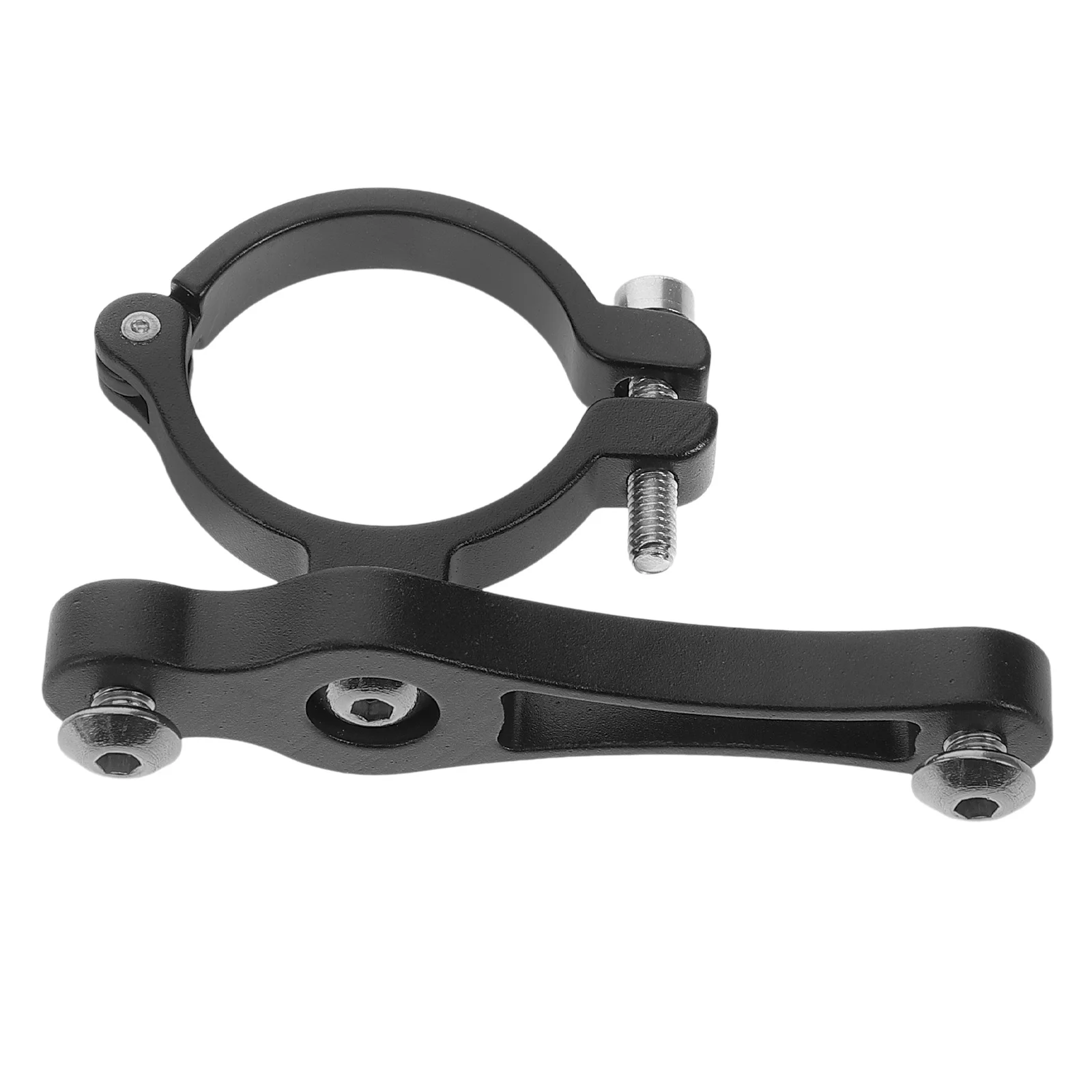 1Set Durable Aluminum Alloy Bike Water Bottle Holder Adapter Multi-Position Seatpost Handlebar Fork Mount Compatible with