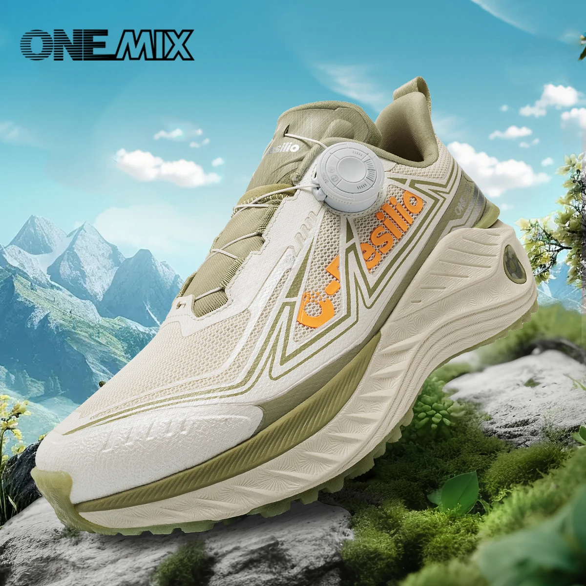 ONEMIX FASHION O-Resilio Lightweight breathable Cushioning Men Training Outdoor climber sport fitness jogging running  Sneakers