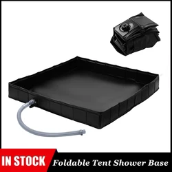 Outdoor Camping Shower Tent Floor Base Keep Feet Clean Base Portable Shower Pan Portable Foldable Shower Base Pan drop ship