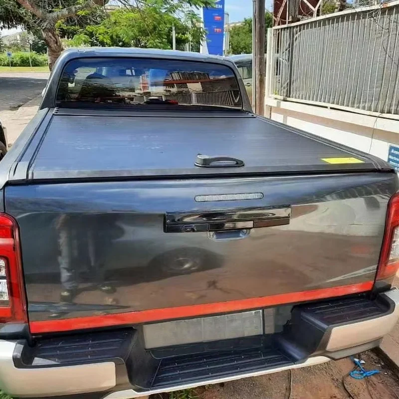 Car Accessories Roll-Up Roller Shutter Tonneau Cover Fit Ranger T9 XLS Rocco Dmax D-max Navara Np300 Triton L200 Pickup Truck