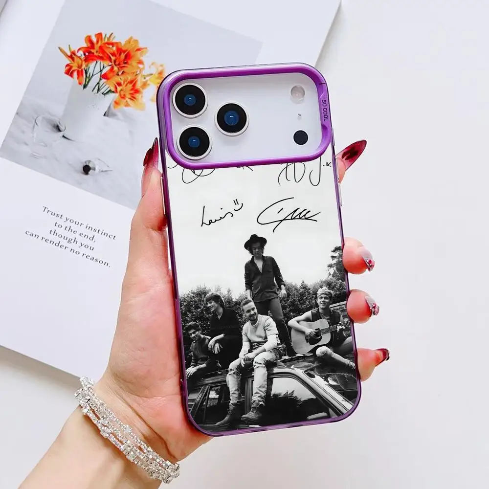 One Directions Phone Case For IPhone 17 16 15 14 13 12 11 Pro Max Air Multicolor Matte Laser Metallic Aurora Funda - view 6