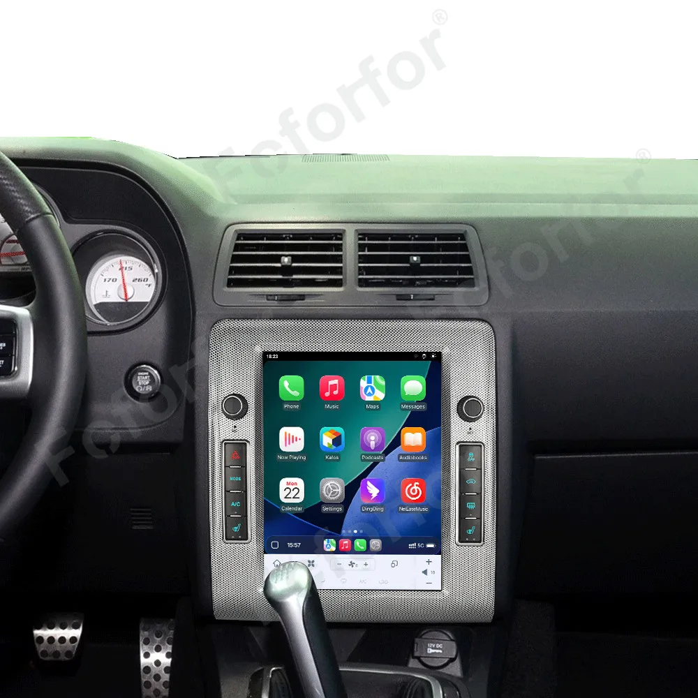 

Android 14 Carplay 10.4 Inch Car Radio For Dodge Challenger 2008-2014 Car GPS Navigation Multimedia Player Auto Video Stereo DSP
