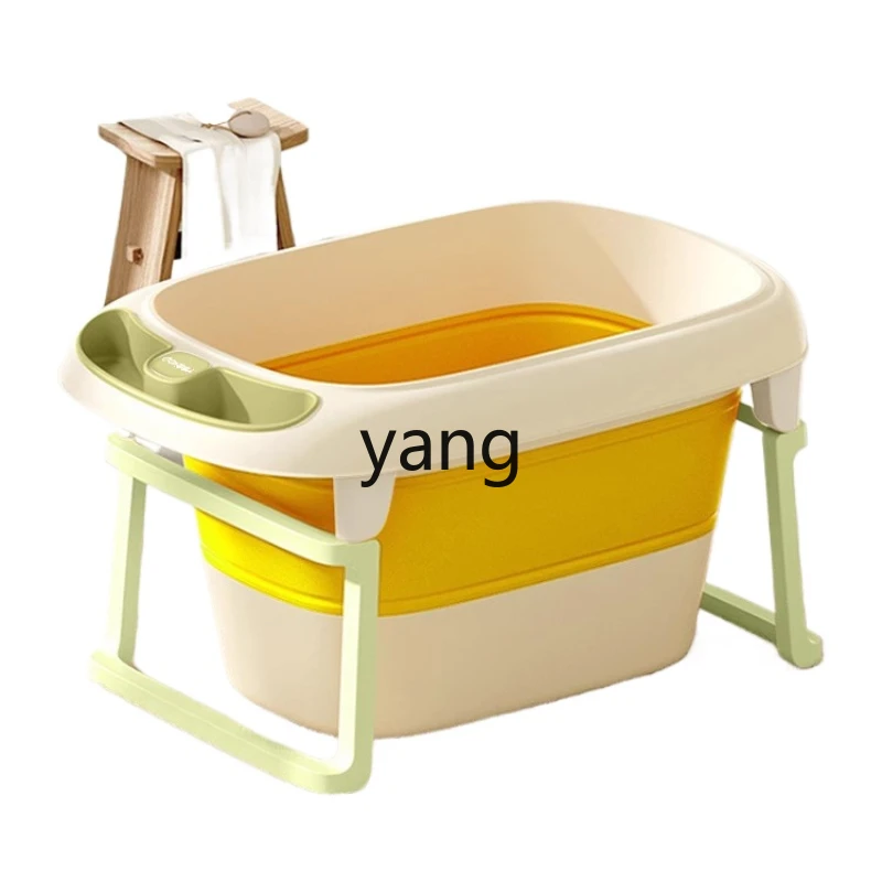 CX Folding Children's Bath Bucket Baby Bathtub Bathtub Baby Swimming Bath Bucket Sitting and Lying