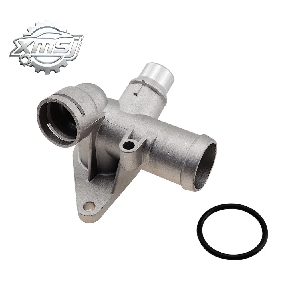 

Conector manguera refrigerante radiador refrigeración motor aluminio, tubería salida agua brida para