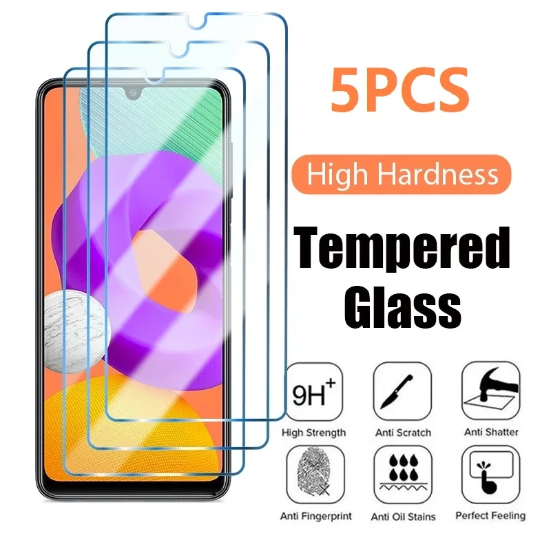 

5Pcs Tempered Glass For Xiaomi Black Shark 4 4S 5 RS Pro Screen Protector