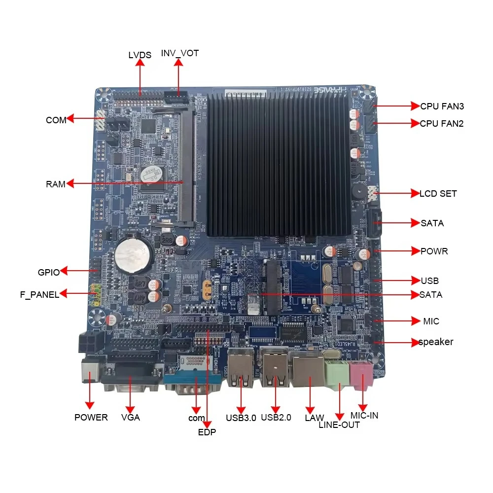 

Gold seller J1800 Dual Core VGA HD-MI LVDS Embedded Nano Mini Itx Gaming Computer Motherboard