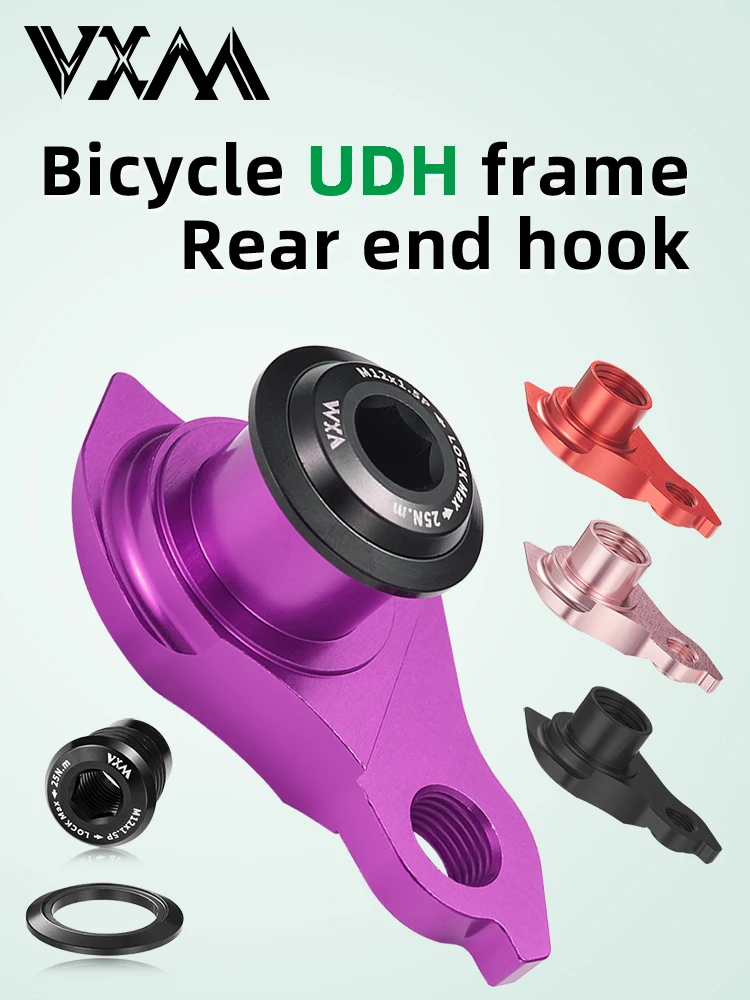 AliExpress VXM 1PC Bicycle Gear Tail Hook Parts UDH Transmission Hanger M12-1.0  Aluminum Rear Transmission Hanger For Bike Practical Parts
